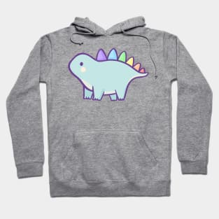 Rainbow Dino Hoodie